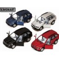 Машинка Kinsmart BMW X5 KT5020W (4 цв. в ассортименте, 1:36, метал., откр. двери)